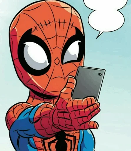 🕸 Стикер «Spiderman Comics» для Telegram