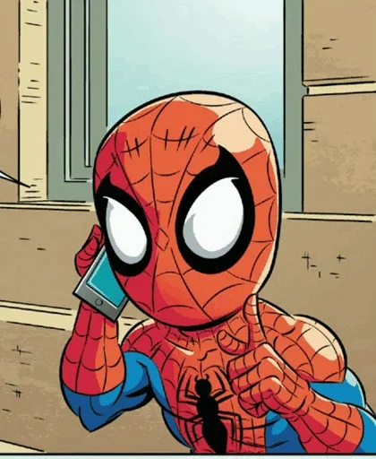 🕸 Стикер «Spiderman Comics» для Telegram