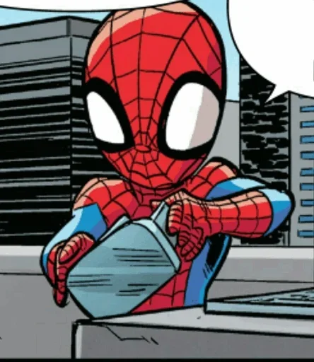 Стикерпак Spiderman Comics для Telegram