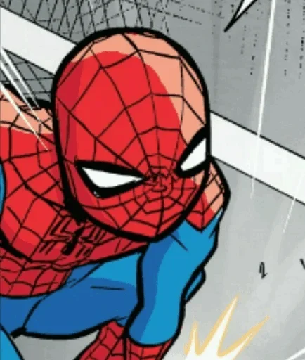 🕸 Стикер «Spiderman Comics» для Telegram