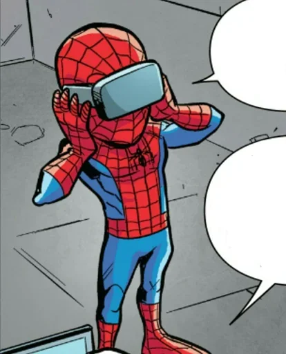 🕸 Стикер «Spiderman Comics» для Telegram