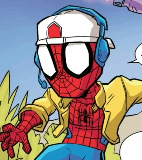 🕸 Стикер «Spiderman Comics» для Telegram