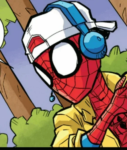 🕸 Стикер «Spiderman Comics» для Telegram