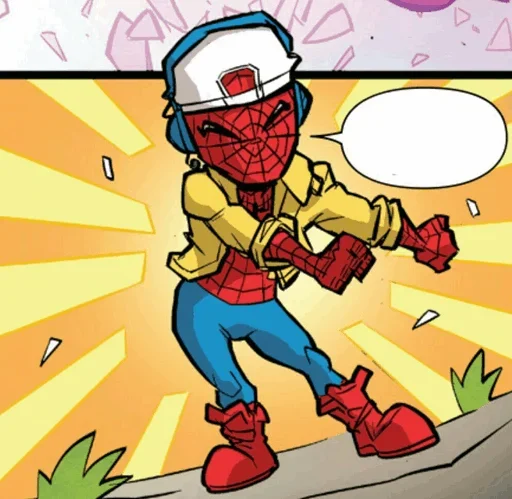 🕸 Стикер «Spiderman Comics» для Telegram