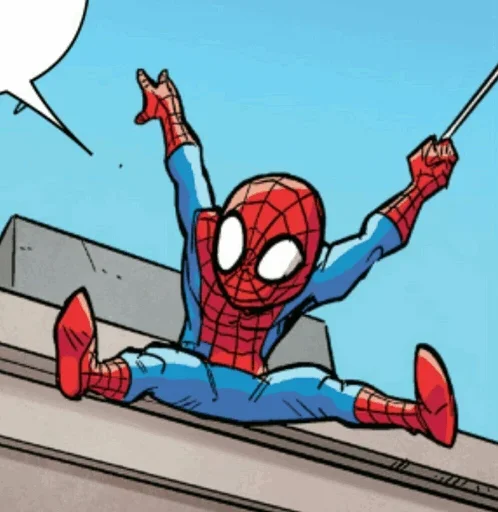 🕸 Стикер «Spiderman Comics» для Telegram