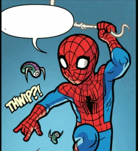 🕸 Стикер «Spiderman Comics» для Telegram