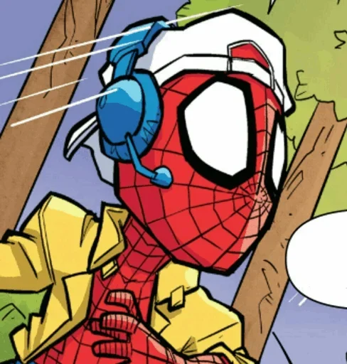 🕸 Стикер «Spiderman Comics» для Telegram