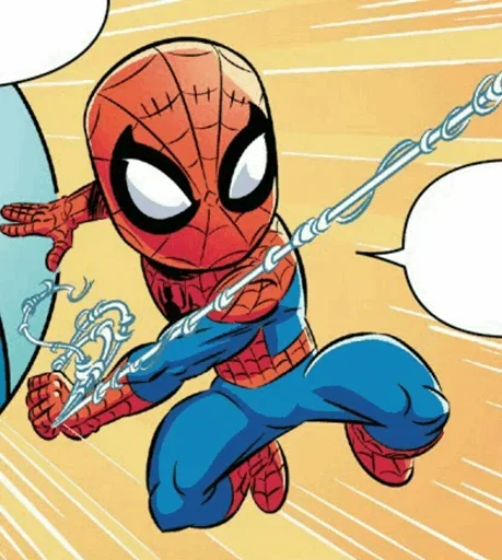 🕸 Стикер «Spiderman Comics» для Telegram
