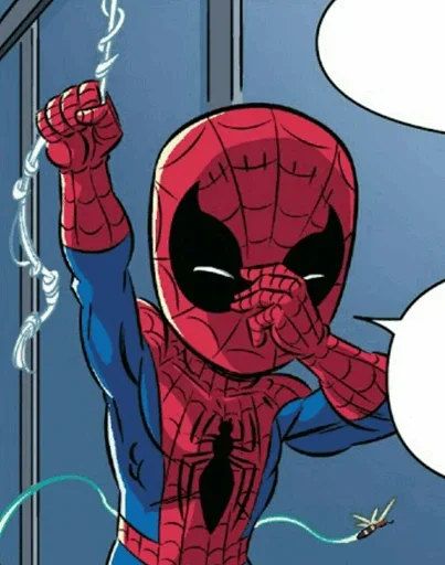🕸 Стикер «Spiderman Comics» для Telegram