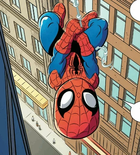 🕸 Стикер «Spiderman Comics» для Telegram