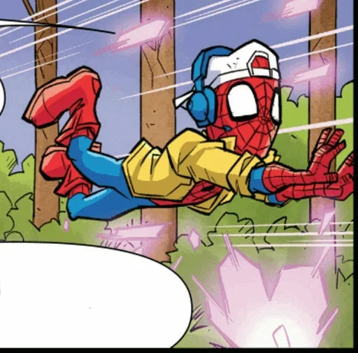 🕸 Стикер «Spiderman Comics» для Telegram