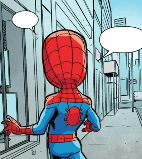 🕸 Стикер «Spiderman Comics» для Telegram