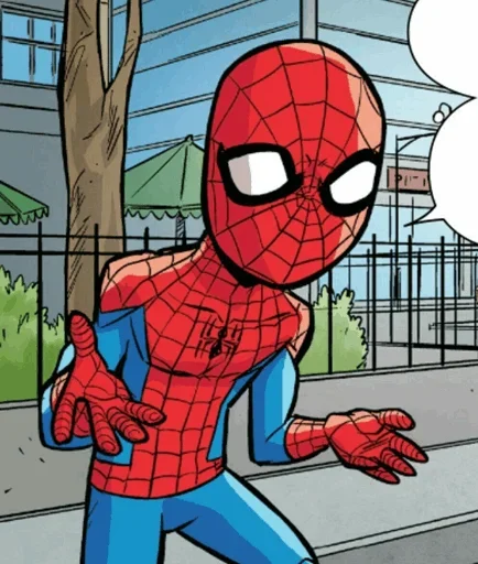 🕸 Стикер «Spiderman Comics» для Telegram