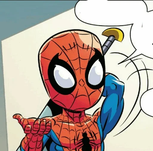 🕸 Стикер «Spiderman Comics» для Telegram