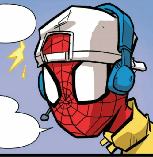 🕸 Стикер «Spiderman Comics» для Telegram