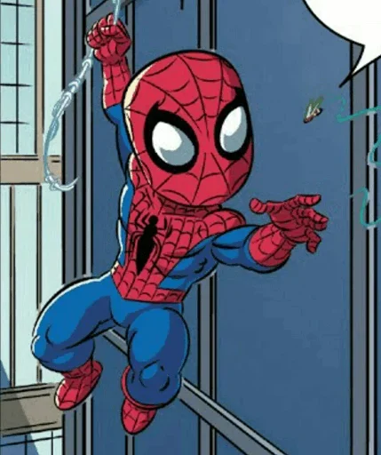 🕸 Стикер «Spiderman Comics» для Telegram