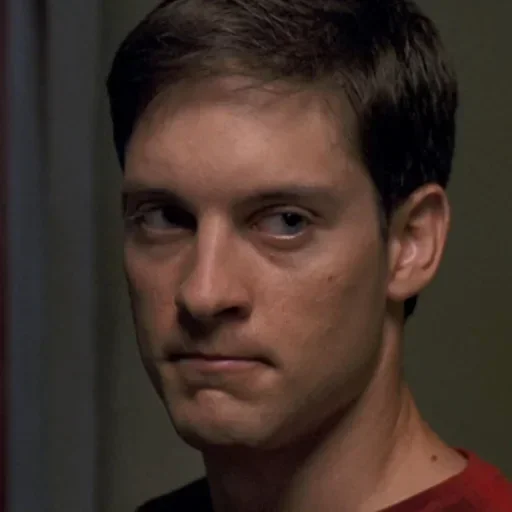 😐 Стикер «Spiderman Tobey Maguire» для Telegram
