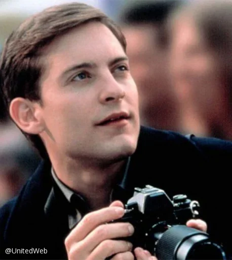 😀 Стикер «Spiderman Tobey Maguire» для Telegram