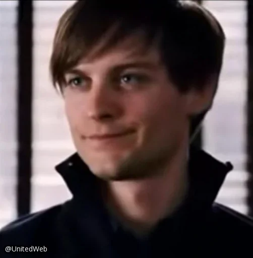 😁 Стикер «Spiderman Tobey Maguire» для Telegram