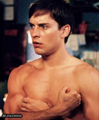 💪 Стикер «Spiderman Tobey Maguire» для Telegram