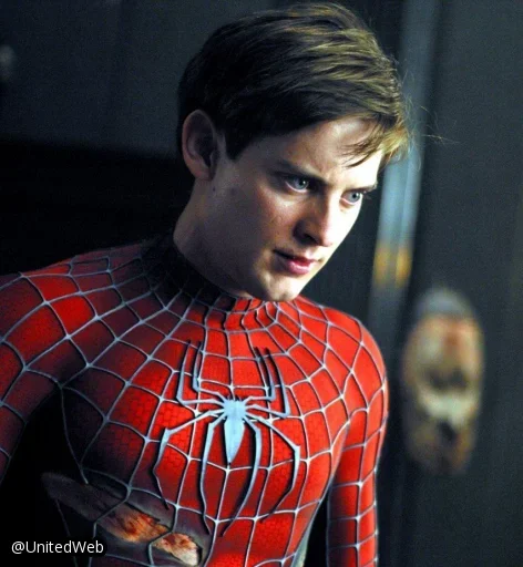 🕷 Стикер «Spiderman Tobey Maguire» для Telegram