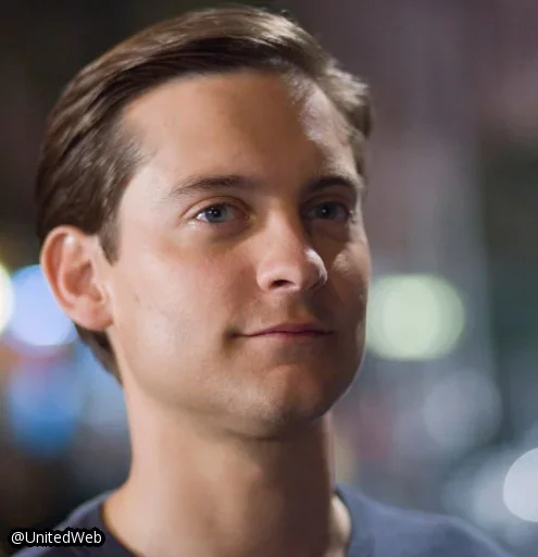 🙂 Стикер «Spiderman Tobey Maguire» для Telegram