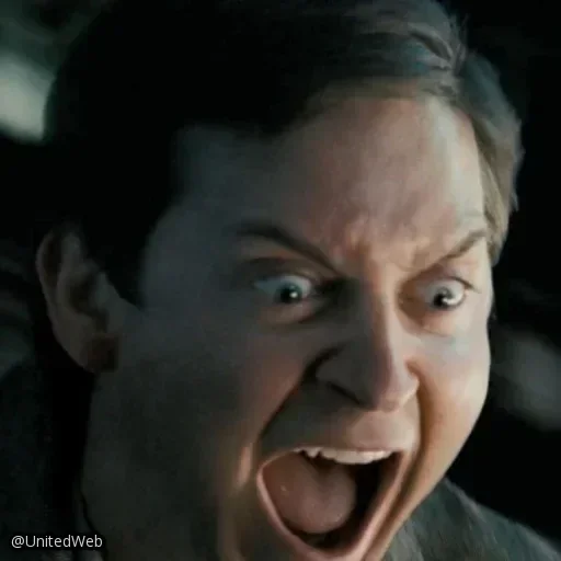 😤 Стикер «Spiderman Tobey Maguire» для Telegram