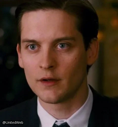 😳 Стикер «Spiderman Tobey Maguire» для Telegram