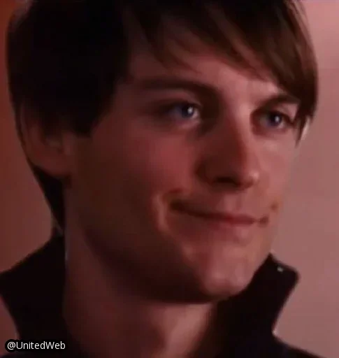 🕷 Стикер «Spiderman Tobey Maguire» для Telegram