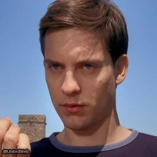 😐 Стикер «Spiderman Tobey Maguire» для Telegram