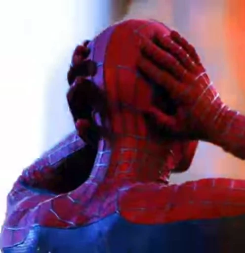 🤦‍♂ Стикер «Spiderman Videostickers» для Telegram
