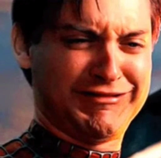 😭 Стикер «Spiderman Videostickers» для Telegram
