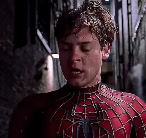 🧐 Стикер «Spiderman Videostickers» для Telegram