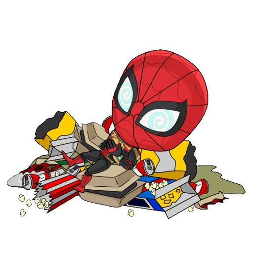 🥴 Стикер «Spiderman and Dr Strange» для Telegram