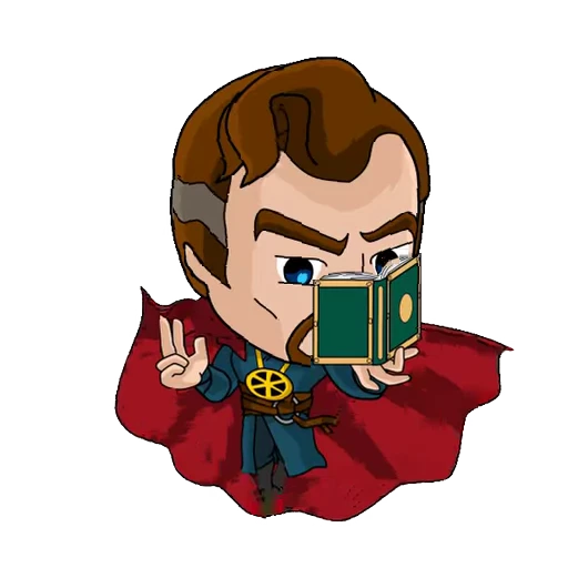 📄 Стикер «Spiderman and Dr Strange» для Telegram