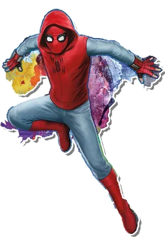 😟 Стикер «Spiderman Back» для Telegram
