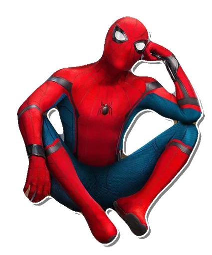 🥺 Стикер «Spiderman Back» для Telegram
