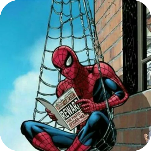 📜 Стикер «Spider Man Comics» для Telegram