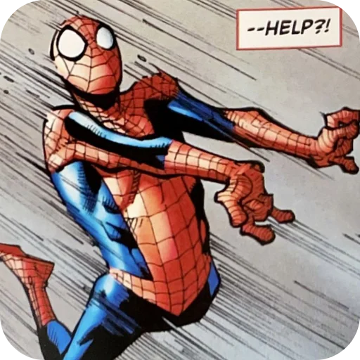🫨 Стикер «Spider Man Comics» для Telegram