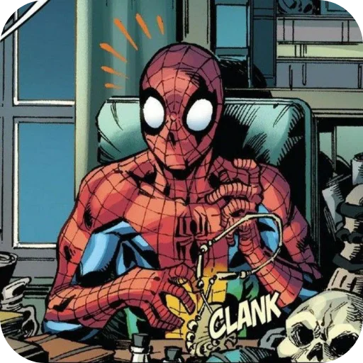 🤪 Стикер «Spider Man Comics» для Telegram