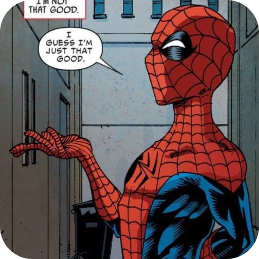 😇 Стикер «Spider Man Comics» для Telegram