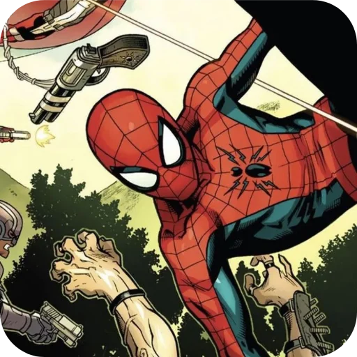 🥶 Стикер «Spider Man Comics» для Telegram