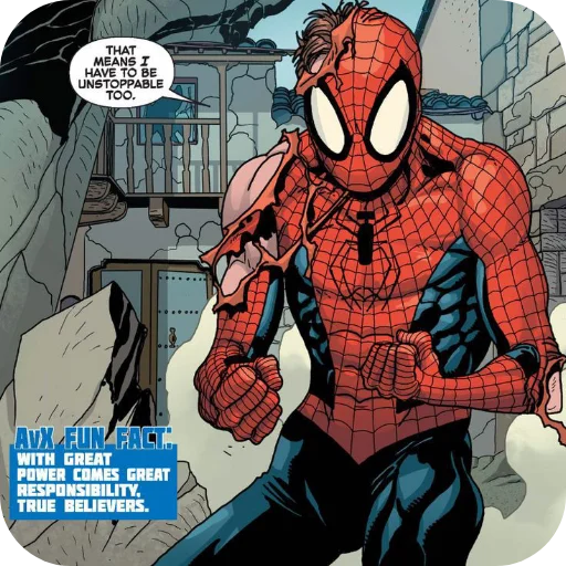 📚 Стикер «Spider Man Comics» для Telegram