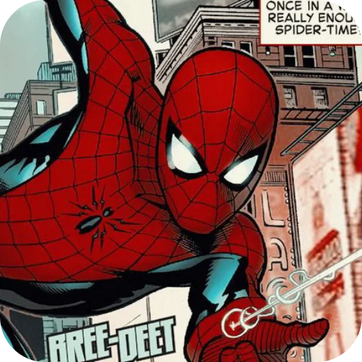 😟 Стикер «Spider Man Comics» для Telegram