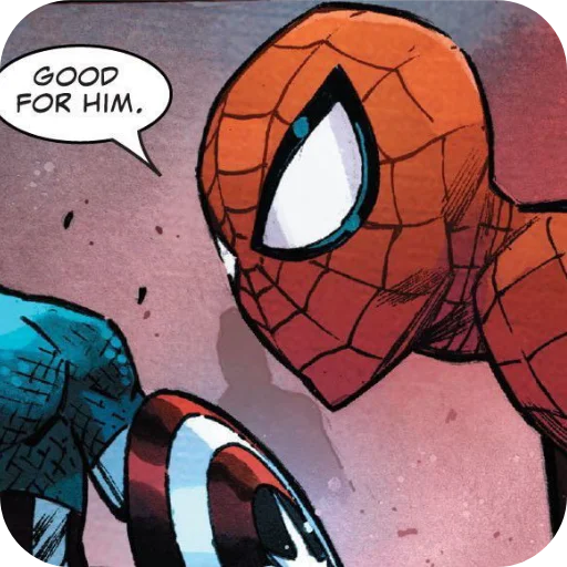 🤪 Стикер «Spider Man Comics» для Telegram