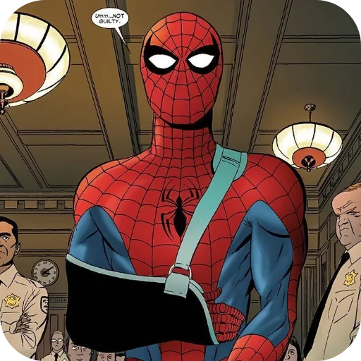 😘 Стикер «Spider Man Comics» для Telegram