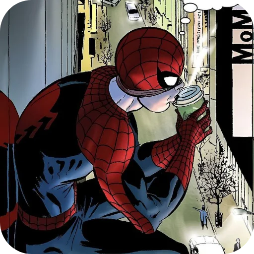 😩 Стикер «Spider Man Comics» для Telegram