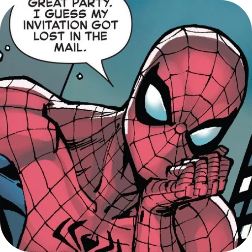 🙁 Стикер «Spider Man Comics» для Telegram