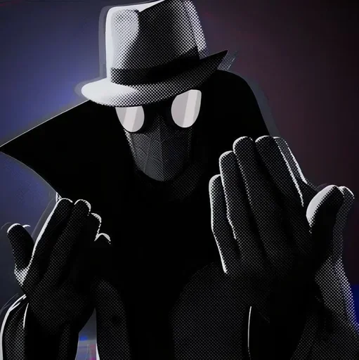 🌟 Стикер «Spider Man Noir» для Telegram