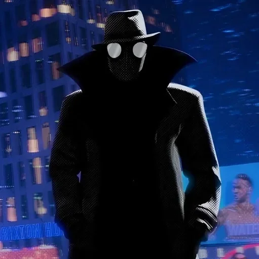 🌟 Стикер «Spider Man Noir» для Telegram